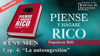 📚 quotPIENSE Y HÁGASE RICOquot  Cap 4 quotLa autosugestiónquot  Napoleon Hill [upl. by Ethelinda]