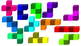 3D pentominoes part I ‐ with audio [upl. by Deehan]