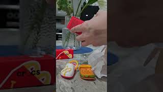 Unboxing Happy Meal Mcdonalds x Crocs [upl. by Auberta]