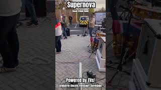 Today at the Gridserve Electric Forecourt Stevenage poweredbyevs gridserve supernovaoasistribute [upl. by Charissa]