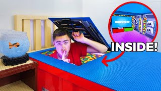 I Built a Secret LEGO Gaming Room [upl. by Ranice]