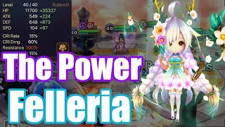 【Summoners War  Currys RTA】The Power Felleria she is so good and useful [upl. by Daffodil649]