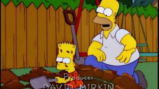 The Simpsons  Bart Digging [upl. by Raskin679]