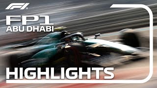 FP1 Highlights  2023 Abu Dhabi Grand Prix [upl. by Nnaitsirk141]