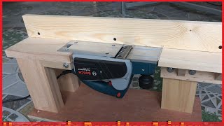 DIY Benchtop Jointer  How to Make a Jointer [upl. by Neelat]