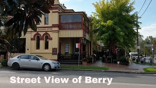 Street View of Berry Charming Country Town of Australia [upl. by Parlin]