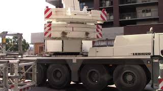 2014 LIEBHERR LTM 107042 MR Crane Services Ltd Victoria BC September 2 2022 Part 1 [upl. by Hgalehs496]