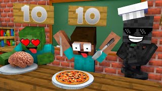 Monster School COOKING CHALLENGE NEW EPISODE Minecraft Animation [upl. by Ahsenrad]