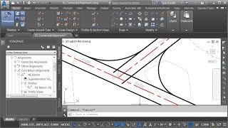 Civil 3D 2018 New Feature Offset Profiles amp Connected Alignments  Pt 2 [upl. by Ednil]