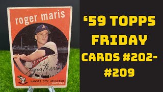 59 Topps Friday Cards 202209 Roger Maris Baseballs Longtime SingleSeason Home Run King [upl. by Lynna]