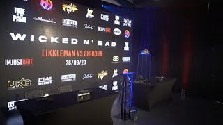 Likkleman VS Chiboub Full Press Conference [upl. by Schurman]