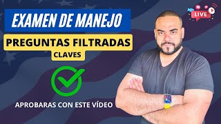 🔴 EXAMEN TEORICO DE MANEJO 2024 I Aprobarás con estas preguntas 🔥 🔥 🔥 [upl. by Idleman]