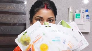 how to use sheet mask benefits of sheet mask sheet mask kaise use karte h aur kya kya fayde hai [upl. by Kikelia486]