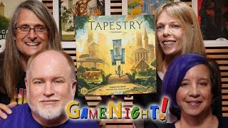 Tapestry  GameNight Se7 Ep22  How to Play and Playthrough [upl. by Hickie]