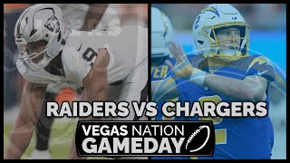 Las Vegas Raiders host Chargers for Thursday Night Football  Vegas Nation Gameday [upl. by Grefe]