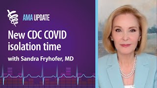 CDC changes COVID isolation guidelines and COVID vaccine dose schedule with Sandra Fryhofer MD [upl. by Adlin]