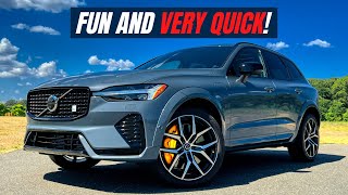 Fun and QUICK 2022 Volvo XC60 T8 Polestar Engineered Review [upl. by Odrick]