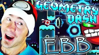 Geometry Dash  EBB by SirHadoken  VERY FUN LEVEL [upl. by Nirej627]