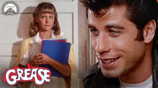 Grease  4 Minutes of the Grease Cast ACTUALLY Going to School  Paramount Movies [upl. by Kimbra]