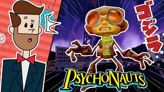 Theres a KAIJU SECTION In This Game  Psychonauts Ep 10 [upl. by Ahsenahs]