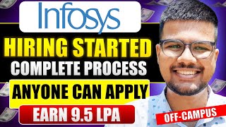 Infosys Mass Hiring Started  OffCampus Specialist Programmer [upl. by Yxel]