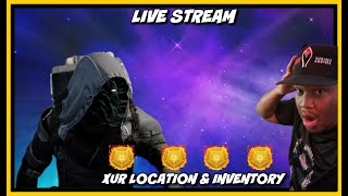 LIVE DESTINY 2 XUR WEAPONS amp ARMOR STREAM IRON BANNER THIS WEEK NO TRIALS [upl. by Lizzy]