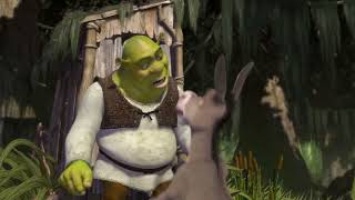 Shrek 2001 Shrek and Donkeys Argument Scene [upl. by Battiste]