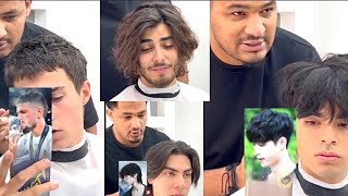 6 transformaciones de corte de cabello MASCULINO😱 Tendencias haircut hairstyle look cortedepelo [upl. by Sabino175]