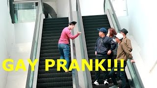 GAY ESCALATORGAY PRANK INDONESIA [upl. by Alviani]