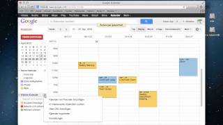 How to ICS KalenderDatei in den GoogleKalender importieren [upl. by Annaet]