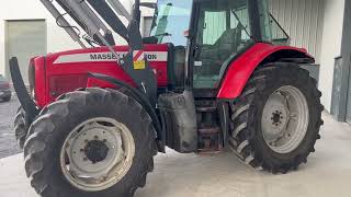 2005 Massey Ferguson 6465 with Loader [upl. by Nomolas]