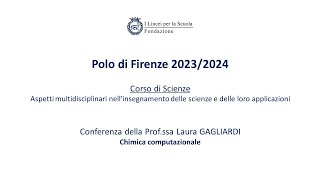 Polo Firenze  Scienze 2324  Profssa Laura GAGLIARDI [upl. by Catharina]