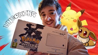 Nintendo DSi Pokemon White Zekrom Edition Unboxing [upl. by Eseerehs22]