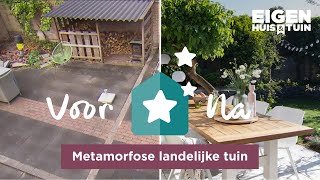 Een romantische tuin tussen de kippen en fruitbomen  Metamorfose  Eigen Huis amp Tuin [upl. by Irmine453]