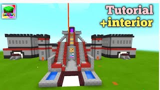 How To Make Techno Gamerz castle In Lokicraft  Full Tutorialinterior deleted video by youtube [upl. by Oriane]