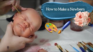 REBORNING TUTORIAL  Newborn Details  How to make a baby [upl. by Ahsienyt]