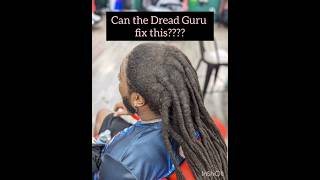 Can The Dread Guru fix THIS dreadlock locs matted [upl. by Sasha867]