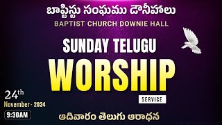 Baptist Church Downie Hall  Sunday Service  24112024 [upl. by Mufi304]