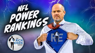 Rich Eisen Reveals His BrandNew NFL Power Rankings for Week 12  The Rich Eisen Show [upl. by Navac]