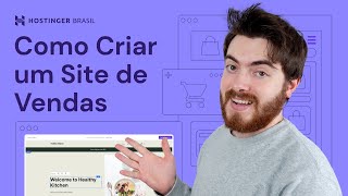 Como Criar um Site de Vendas com a IA da Hostinger [upl. by Nnaitsirhc89]