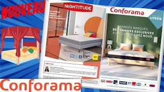 catalogue CONFORAMA du 13 juin au 5 août 2024 🔴 GUIDE LITERIE 2024  FRANCE [upl. by Enerod]