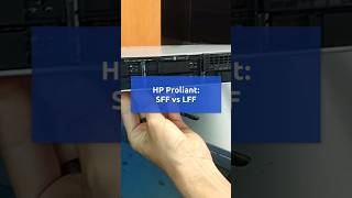 HP SFF vs LFF server hp proliant storage almacenamiento rack datacenter [upl. by Fevre468]