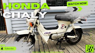 Classic Honda Chaly CF50  Unleash the Spirit of Retro Riding [upl. by Ollehto924]