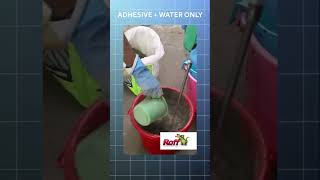 Tile Adhesive vs Cement Mortar  Mansaard Designscape  தமிழ் [upl. by Herrington467]