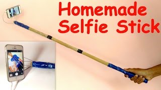 How to Make a SELFIE STICK at HOME [upl. by Adnirod]