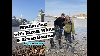 Mudlarking the River Thames with Nicola White and SiFinds  Fabulous Finds and Fun on the Foreshore [upl. by Naarah]