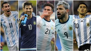 LOS MEJORES GOLES DE ARGENTINA EN COPA AMÉRICA [upl. by Refinneg]