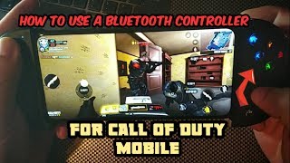 How To Play Call Of Duty with Any Bluetooth Controller On Android Mapping Fix [upl. by Sito]