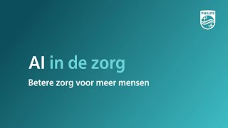 AI in de zorg  Efficientere zorg door AI [upl. by Civ499]