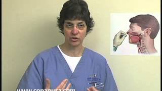 How to Collect Nasopharyngeal Samples for Flu Testing Dr Bonner Part 1 of 2 [upl. by Sissie]